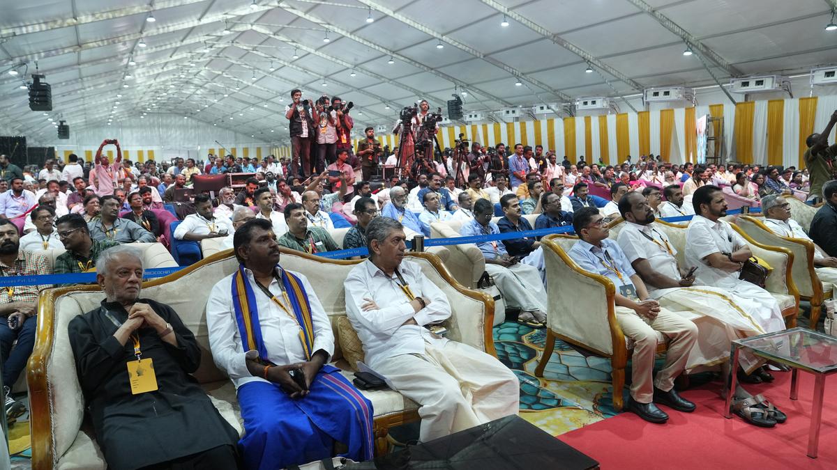 Amid speculation of lower turnout, Ayyappa sangamam draws to close